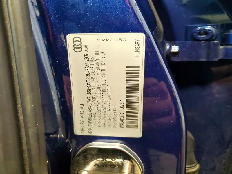 2015 AUDI A3 PREMIUM  