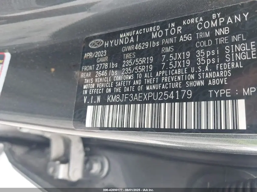2023 HYUNDAI TUCSON XRT