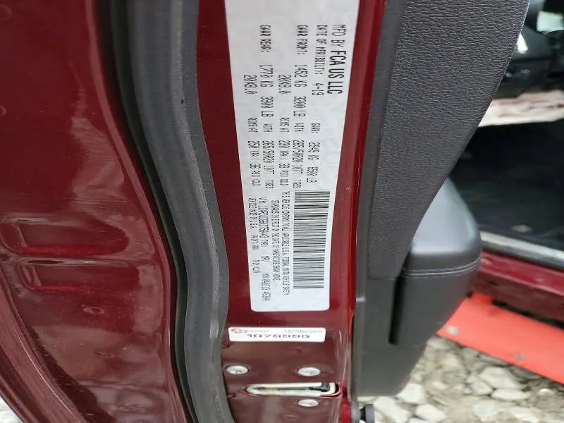2019 DODGE DURANGO GT  
