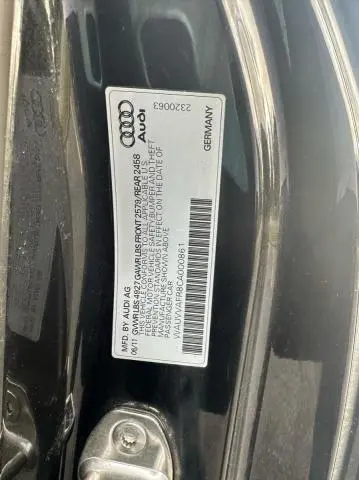 2012 AUDI S5 PRESTIGE  