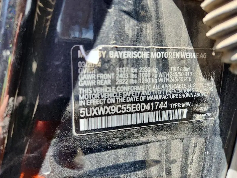 2014 BMW X3 XDRIVE28I  