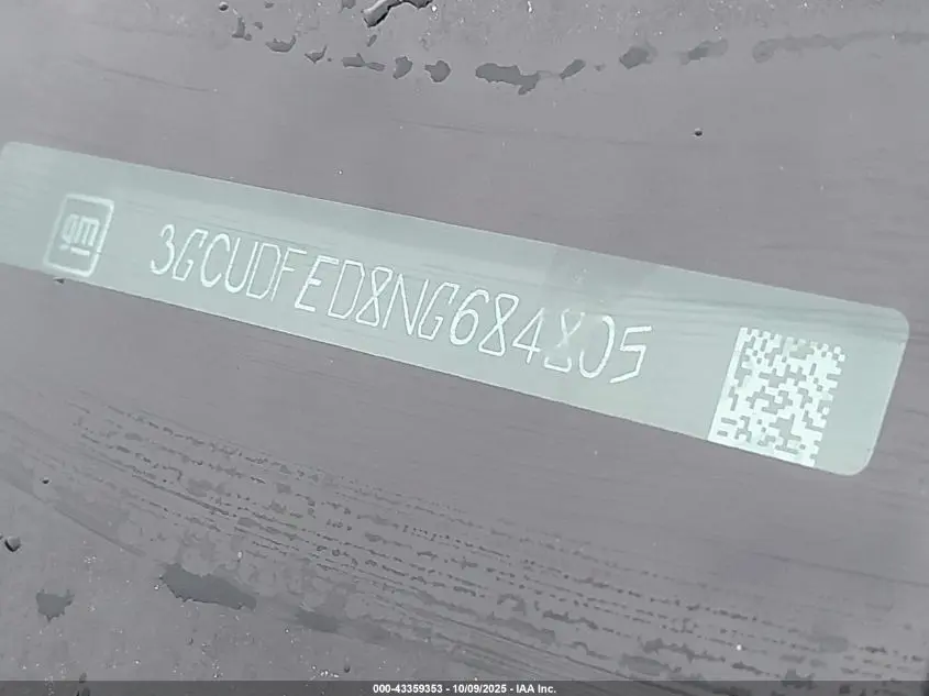 2022 CHEVROLET SILVERADO 1500 4WD  SHORT BED LT TRAIL BOSS