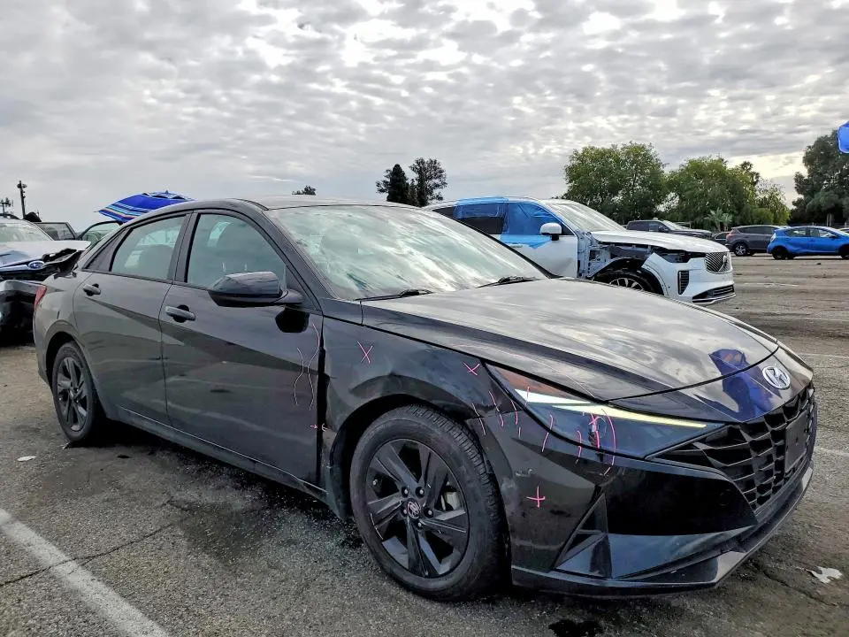 2023 HYUNDAI ELANTRA BLUE  