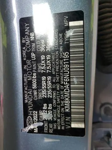 2022 HYUNDAI IONIQ 5 SE  