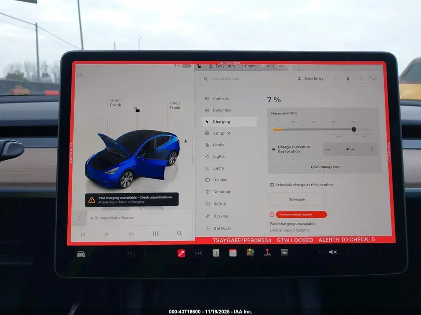 2023 TESLA MODEL Y AWD/LONG RANGE DUAL MOTOR ALL-WHEEL DRIVE