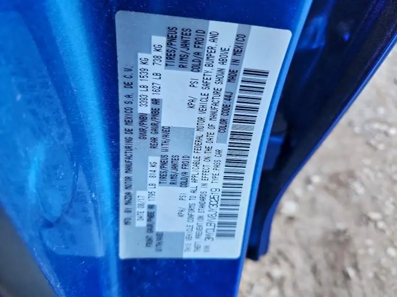 2018 TOYOTA YARIS IA   