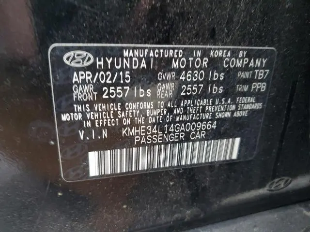 2016 HYUNDAI SONATA HYBRID  