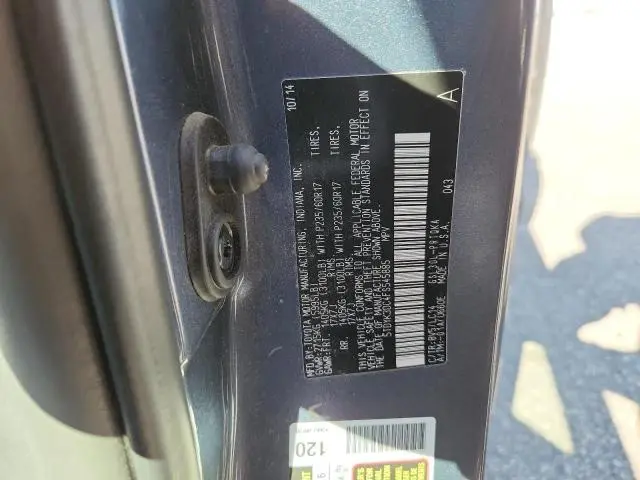 2015 TOYOTA SIENNA XLE  