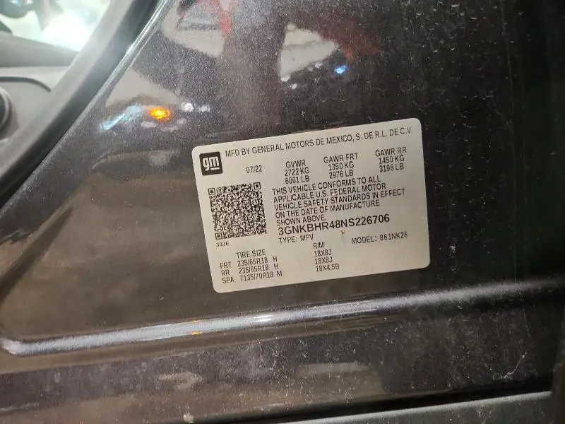 2022 CHEVROLET BLAZER 2LT  