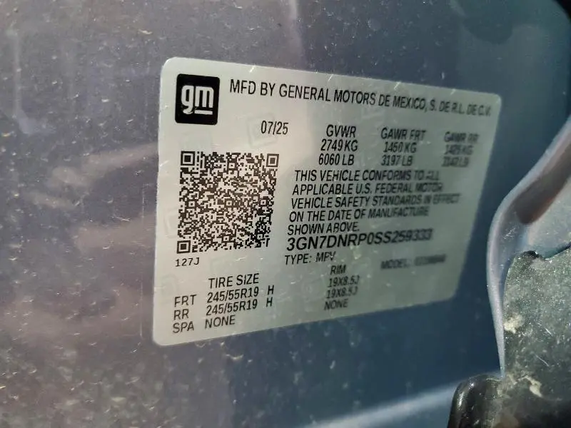 2025 CHEVROLET EQUINOX LT  