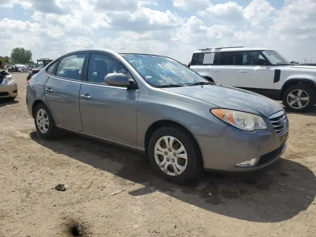 2010 HYUNDAI ELANTRA BLUE  
