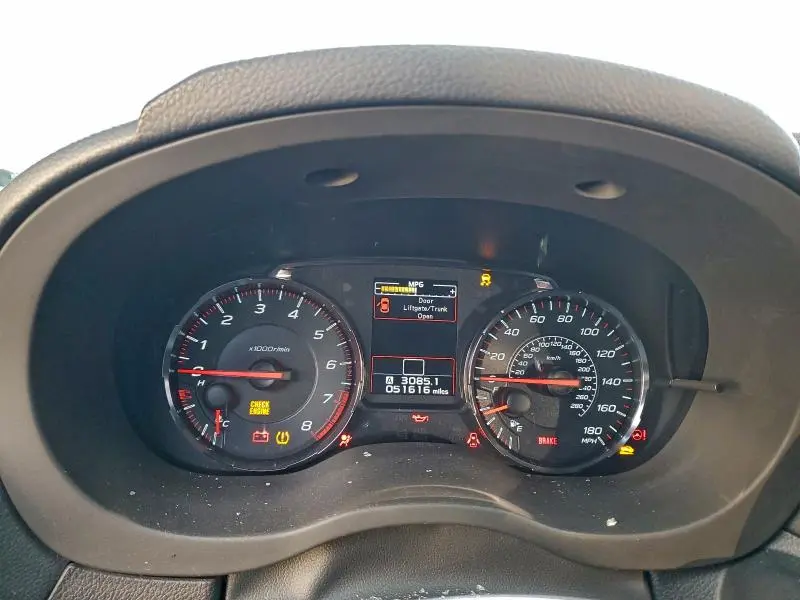 2020 SUBARU WRX LIMITED  