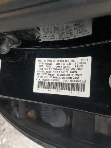 2015 HONDA ACCORD EXL  