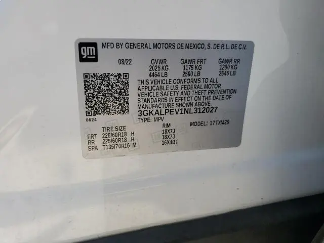 2022 GMC TERRAIN SLT  