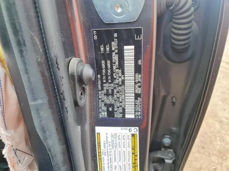 2019 TOYOTA 4RUNNER LIMITED  