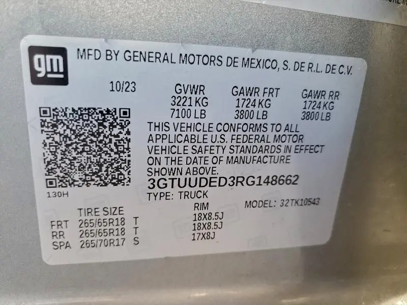 2024 GMC SIERRA K1500 SLT  