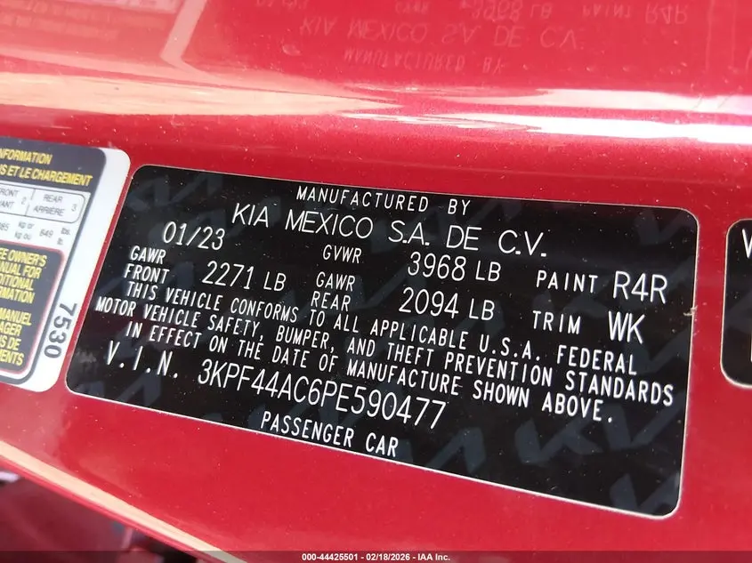 2023 KIA FORTE GT