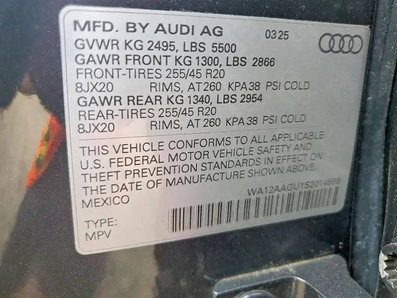 2025 AUDI Q5 PREMIUM PLUS  