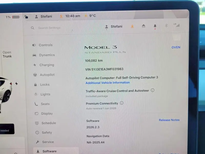 2021 TESLA MODEL 3   