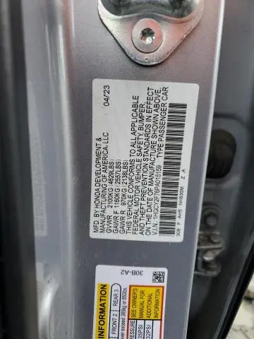 2023 HONDA ACCORD HYBRID SPORT-L  