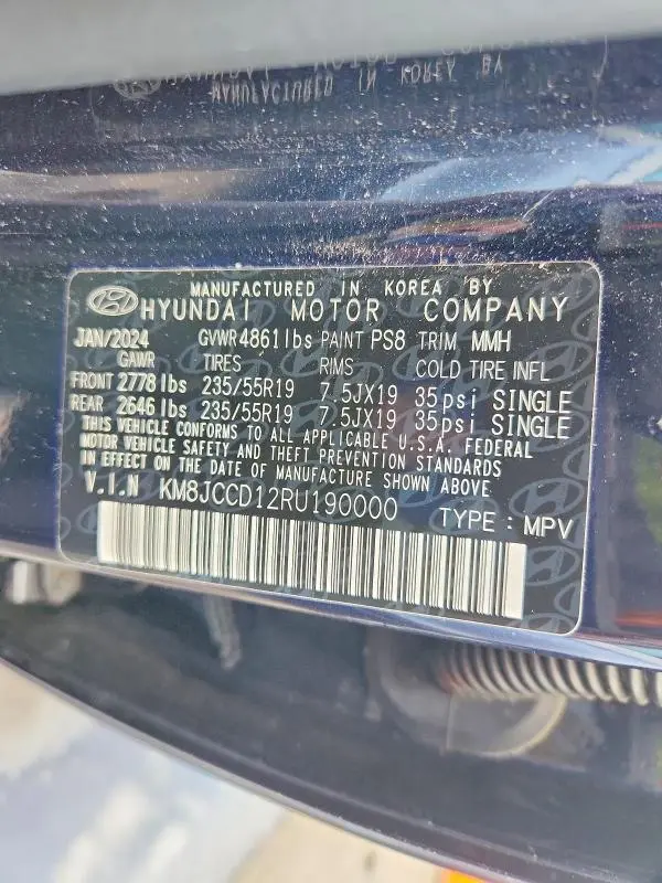 2024 HYUNDAI TUCSON SEL CONVENIENCE  