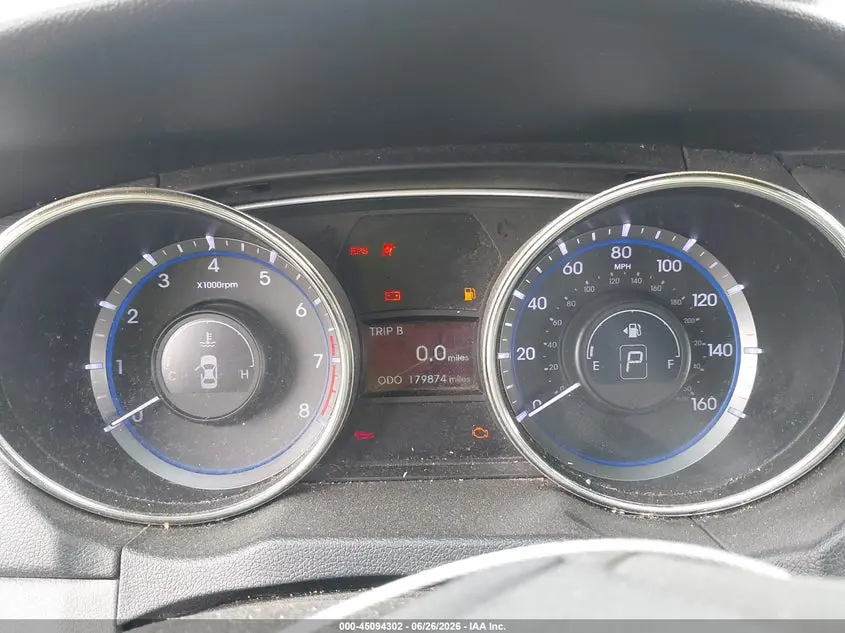 2012 HYUNDAI SONATA GLS