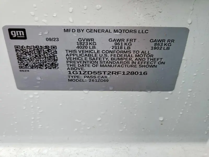 2024 CHEVROLET MALIBU LT  