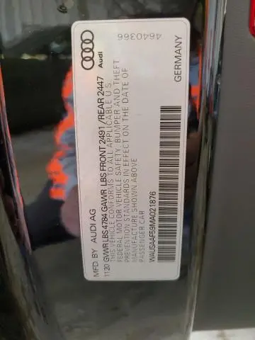 2021 AUDI A5 PREMIUM 45  