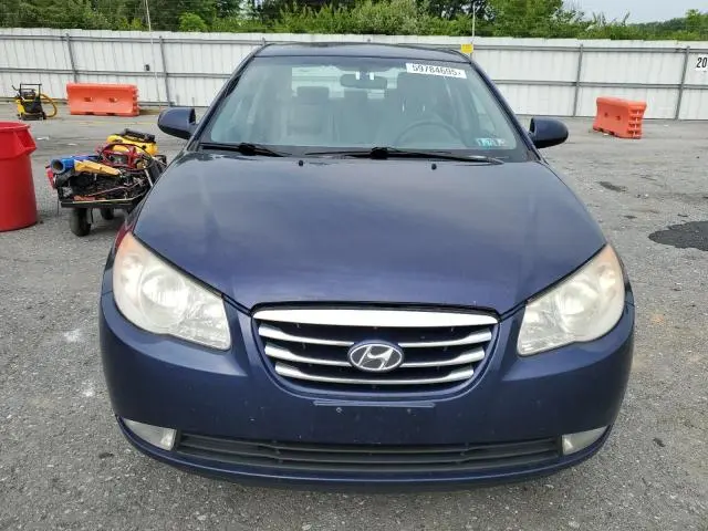 2010 HYUNDAI ELANTRA BLUE  