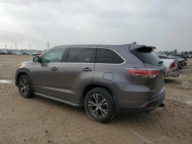 2016 TOYOTA HIGHLANDER XLE