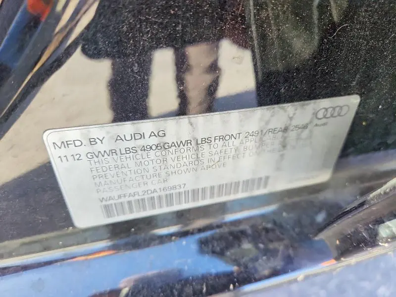 2013 AUDI A4 PREMIUM PLUS  