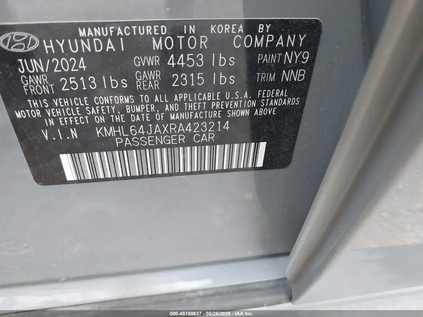 2024 HYUNDAI SONATA SEL