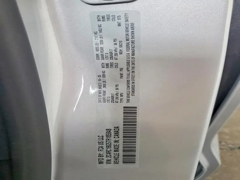 2026 CHRYSLER PACIFICA SELECT  