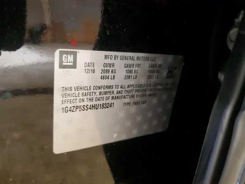 2017 BUICK LACROSSE ESSENCE  