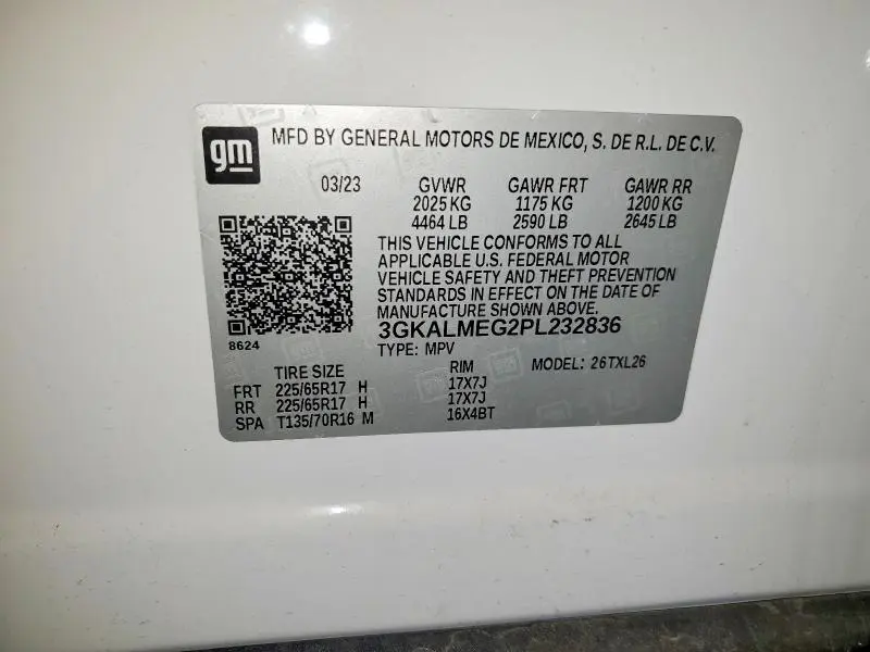 2023 GMC TERRAIN SLE  