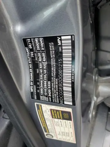 2013 MERCEDES-BENZ GLK 350 4MATIC  