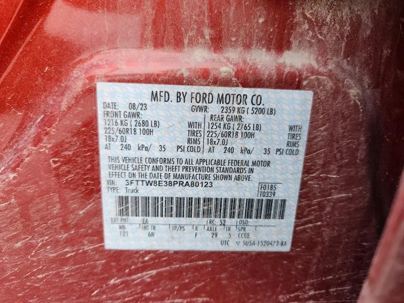 2023 FORD MAVERICK XL  