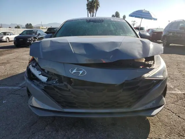 2021 HYUNDAI ELANTRA BLUE  
