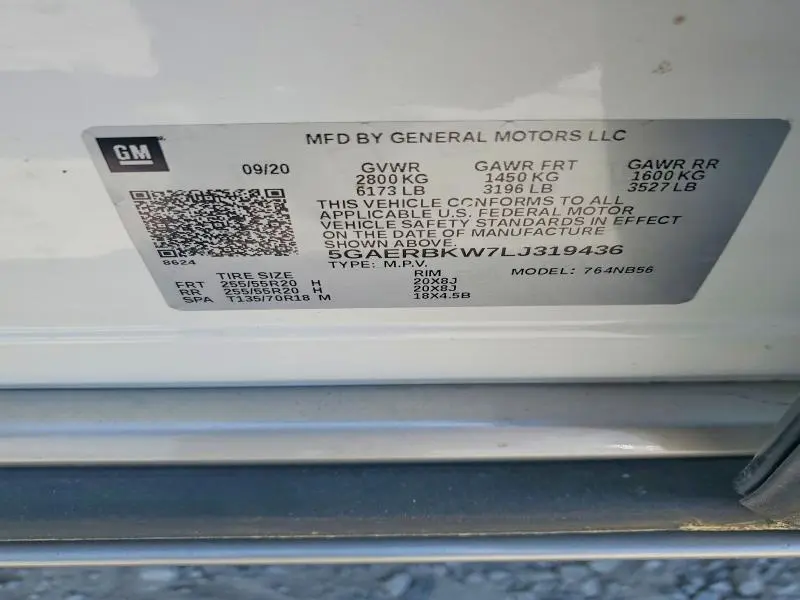 2020 BUICK ENCLAVE ESSENCE  