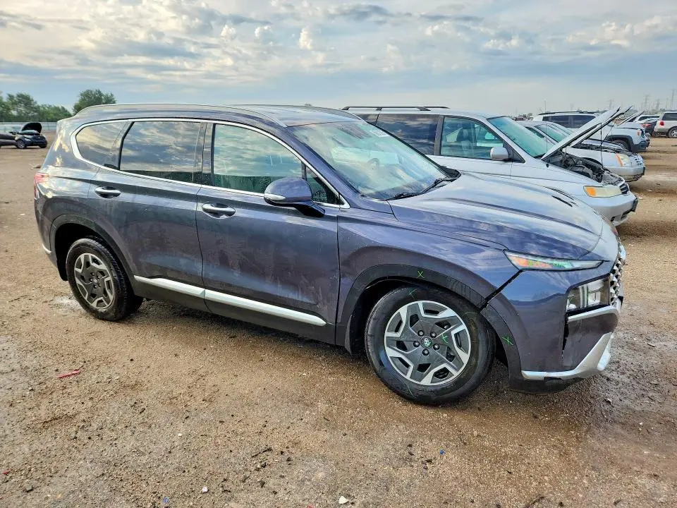 2022 HYUNDAI SANTA FE BLUE  