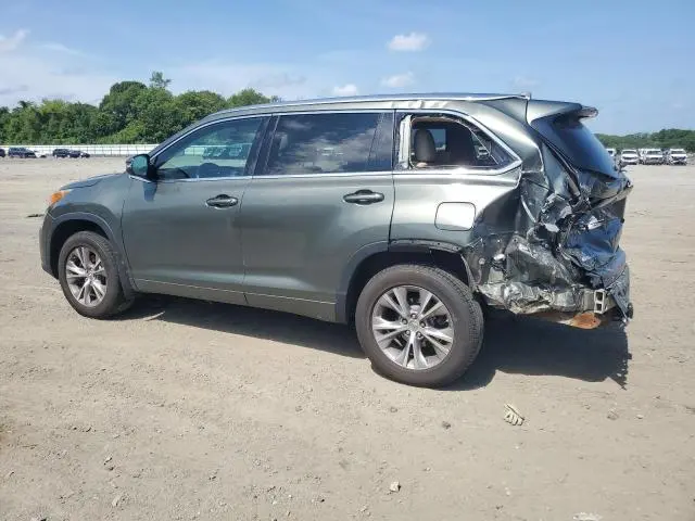 2015 TOYOTA HIGHLANDER XLE  