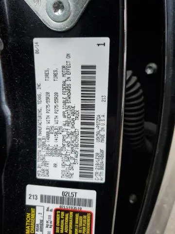 2014 TOYOTA TUNDRA CREWMAX PLATINUM  
