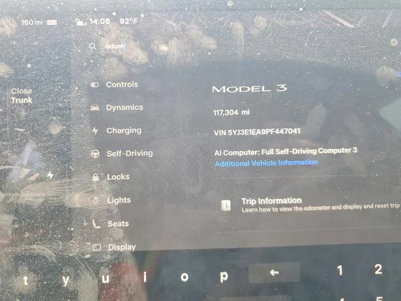 2023 TESLA MODEL 3   