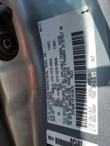 2015 TOYOTA TUNDRA CREWMAX LIMITED  