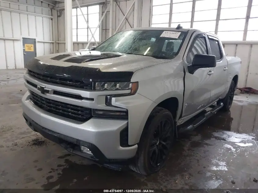 2021 CHEVROLET SILVERADO 1500 4WD  SHORT BED RST