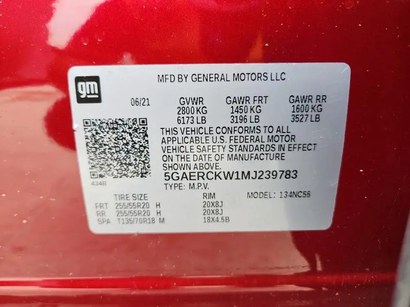 2021 BUICK ENCLAVE PREMIUM  