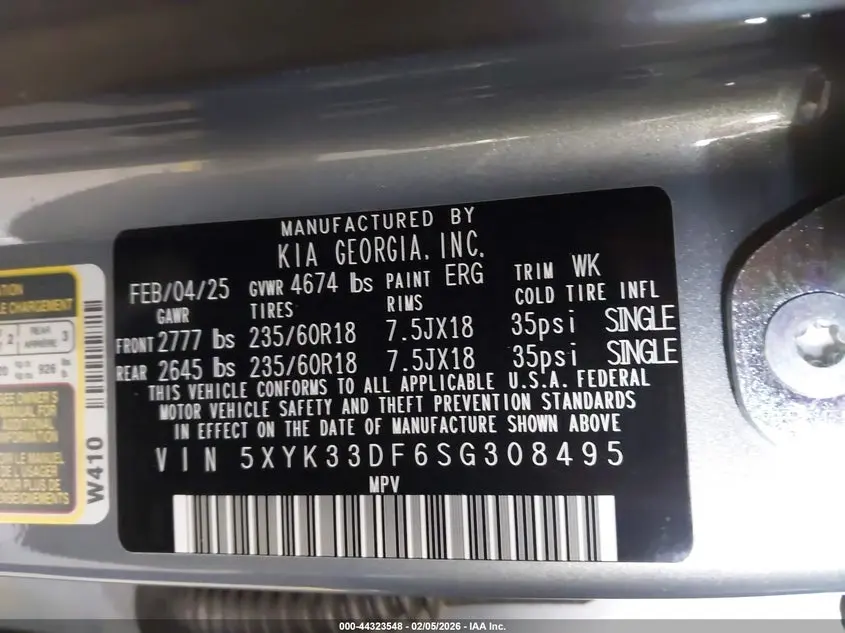 2025 KIA SPORTAGE EX