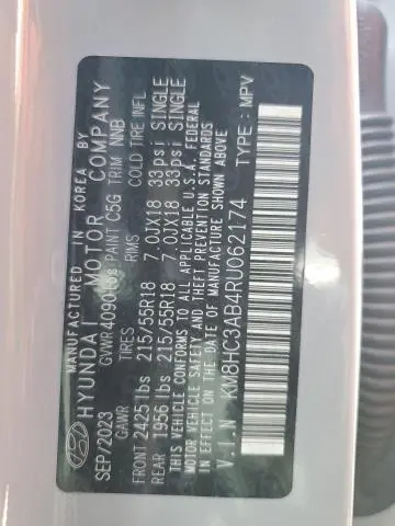 2024 HYUNDAI KONA SEL  