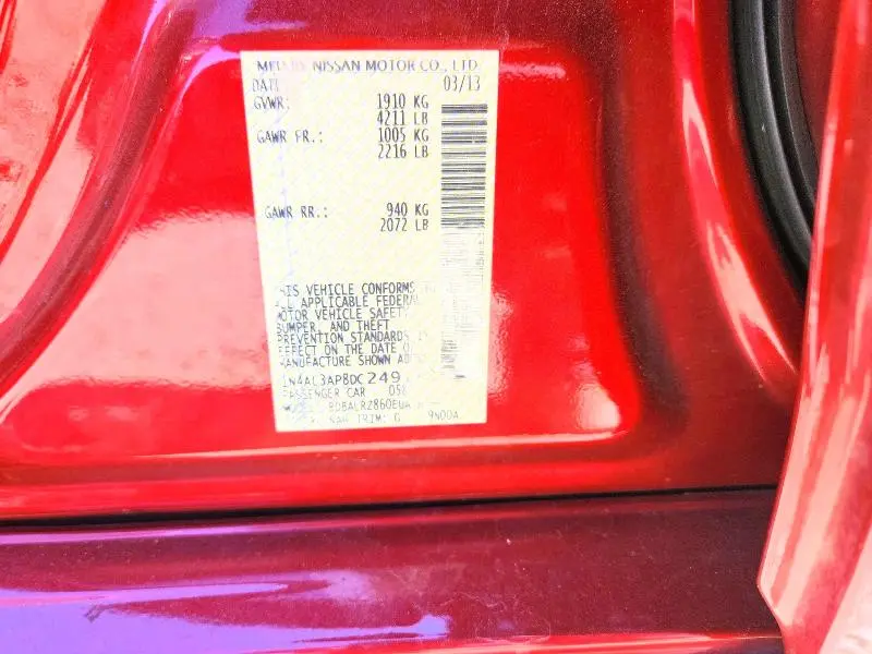 2013 NISSAN ALTIMA 2.5  