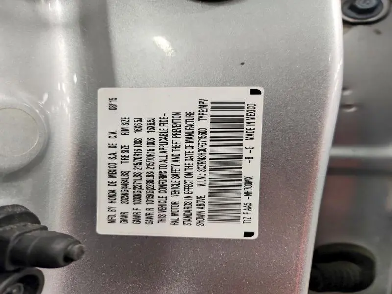 2015 HONDA CR-V LX  